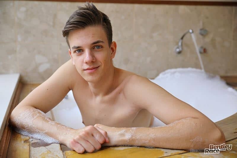 Hot young Aussie twink Connor Peters poses naked Speedos jerking huge cock 003 gay porn pics - Hot young Aussie twink Connor Peters poses in his Speedos before jerking his huge cock